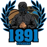 1891 Stickers